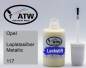 Preview: Opel, Laplatasilber Metallic, 117: 20ml Lackstift, von ATW Autoteile West.